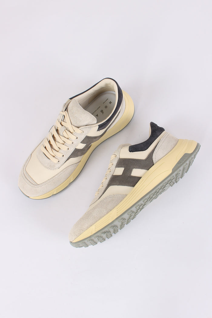Sneakers Hyperlight Allacciato H Bianco/moro-2