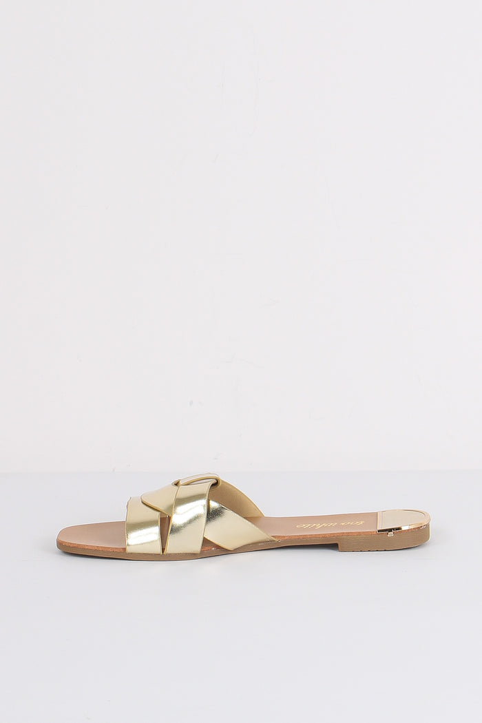 Ciabatta Intreccio Gold-6