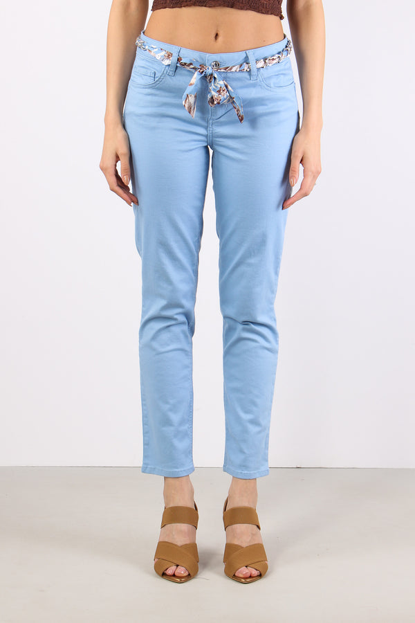 Pantalone Ideal Foulard Brig Blue-2