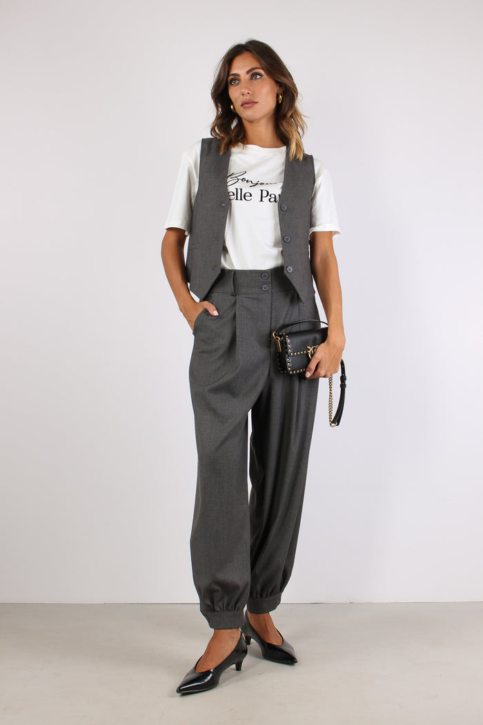T-shirt Boujour Paris Floccata Panna-5