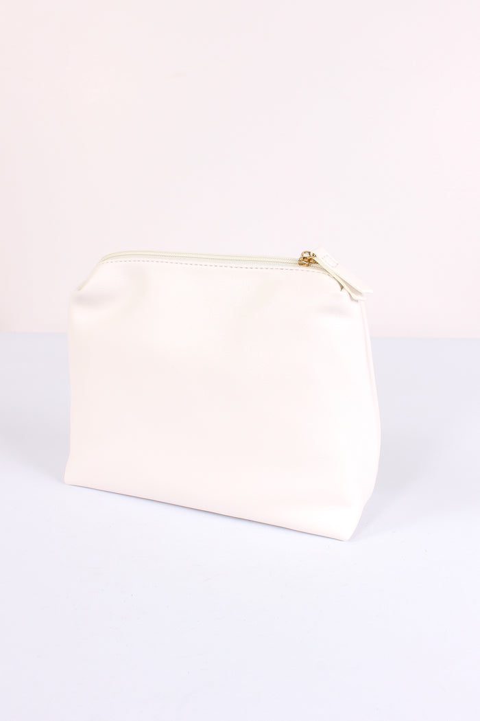 Tote Bag Manici Sottili Bianco Ottico-8