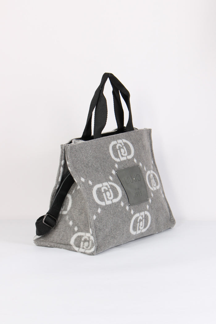 Borsa L Tote Grey Cloud-6