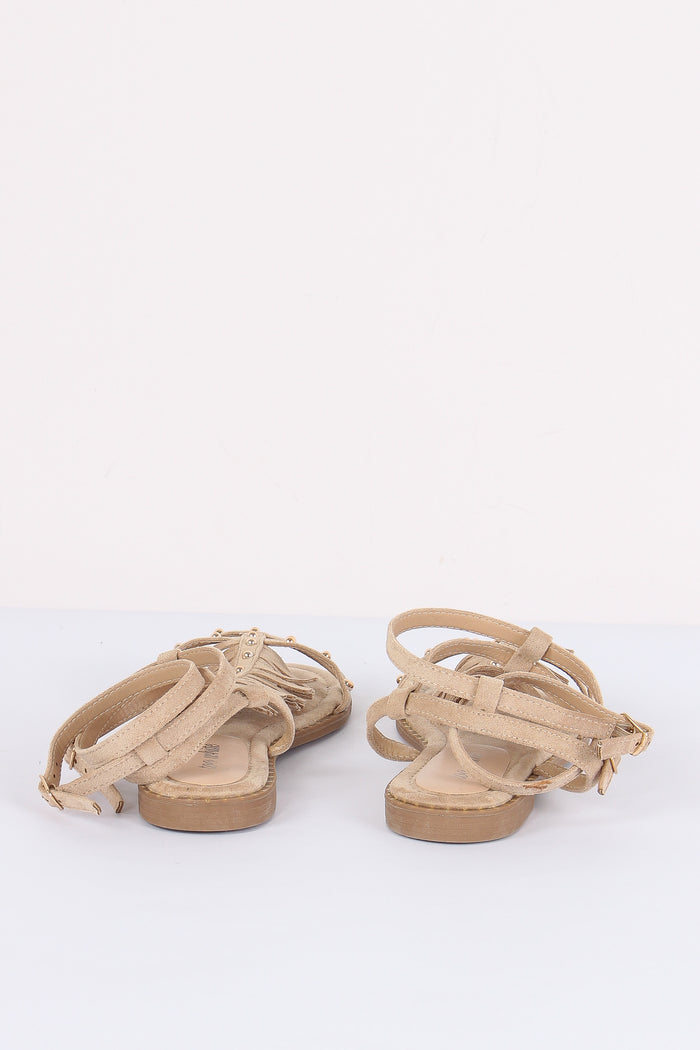 Sandalo Frangette Beige-3
