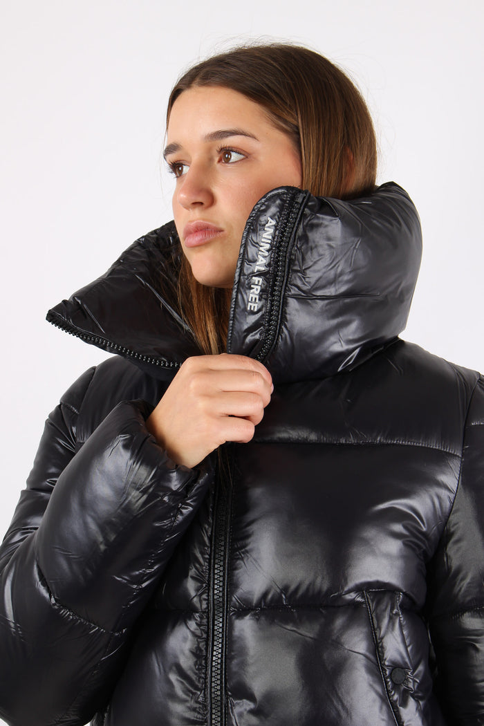 Isla Piumino Collo In Piedi Black-4