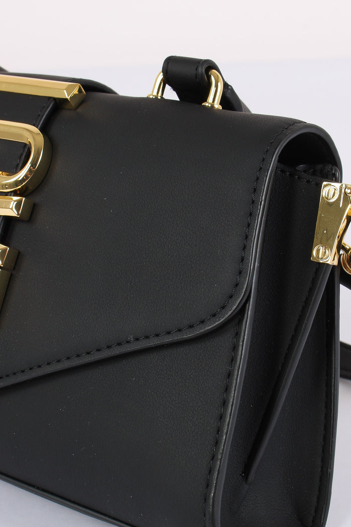 Pochette 1 Manico Maxi Logo Nero-7