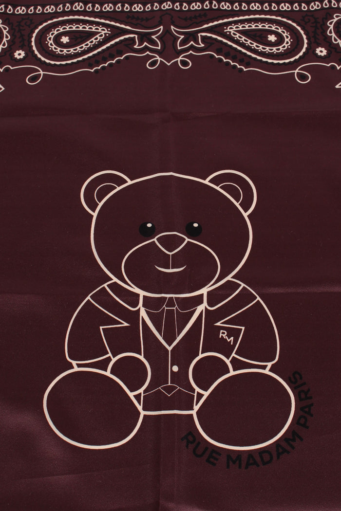 Foulard Fantasia Bandana Brown-3