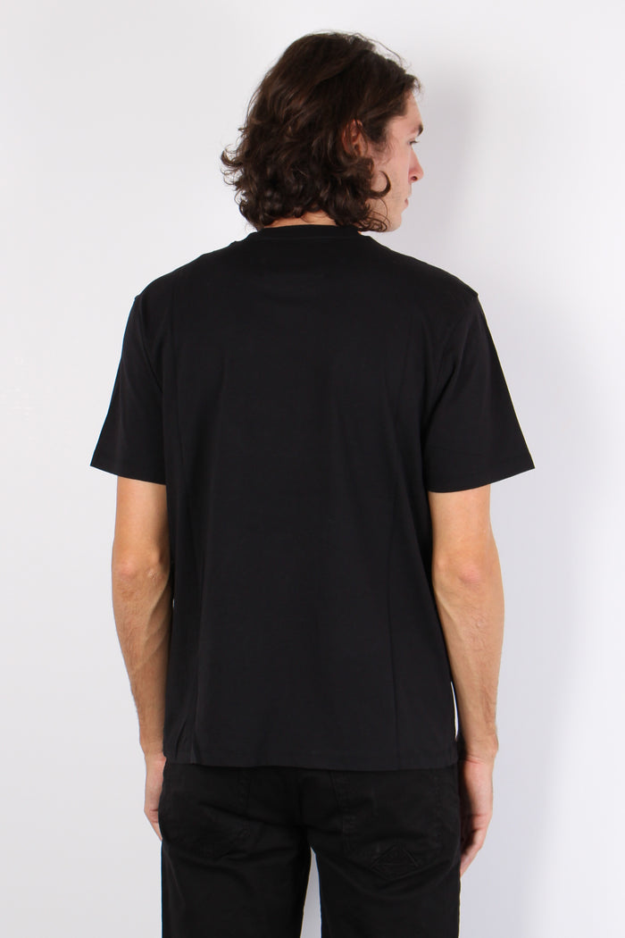 T-shirt Logo Patch Black-3