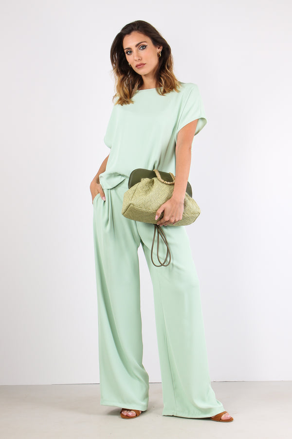 Casacca Over Scatoletta Verde Acqua