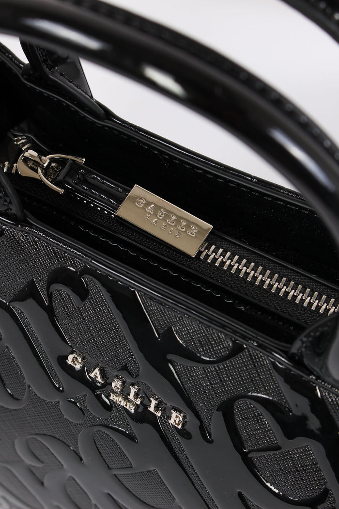 Mini Shopping Vernice Nero-7