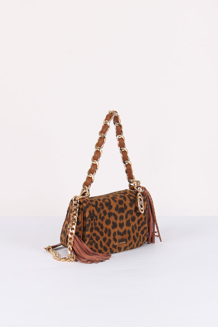 Tracolla Mini Macula Leopard-5
