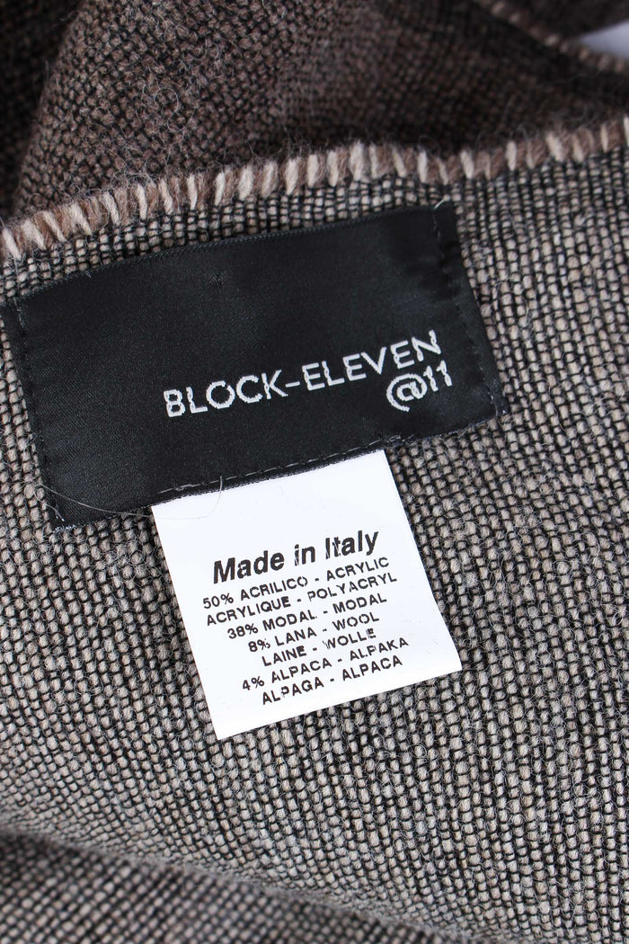 Sciarpa Double Castagno/beige-6