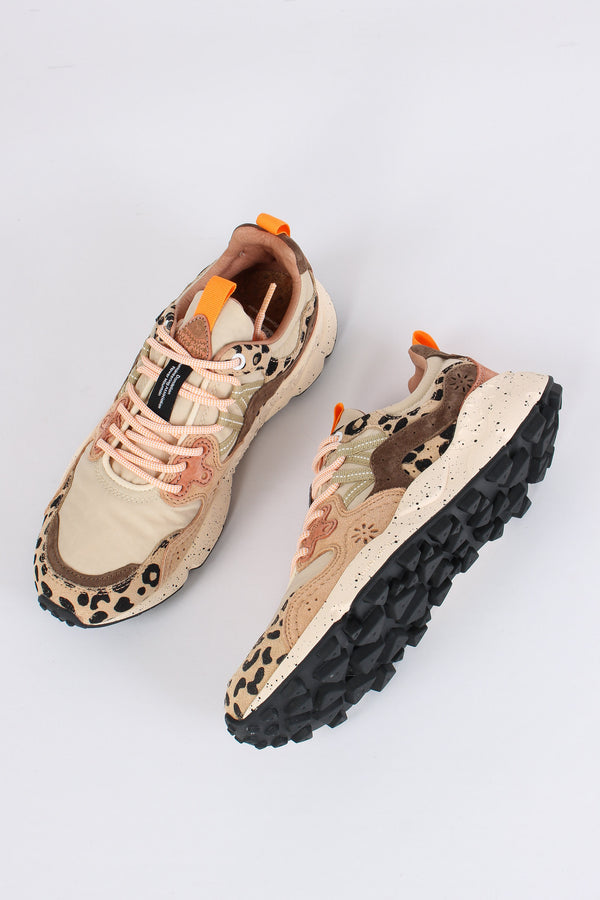 Sneakers Yamano Suede Print Ny Beige/milk-2