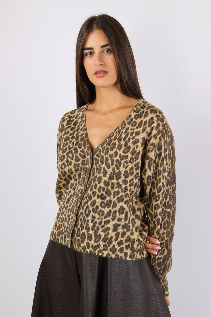Cardigan Mohair Macula Animalier-5