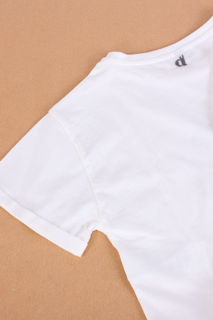 T-shirt Stampa Tigre Off White-6