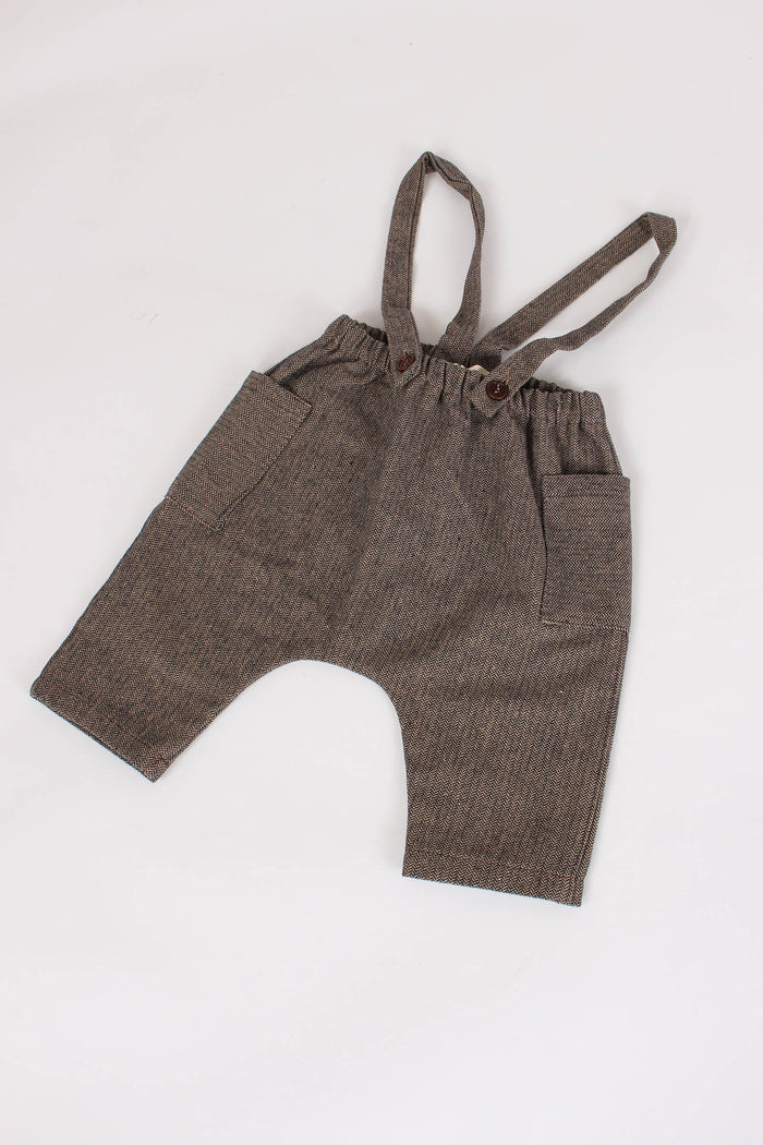 Salopette Spinata Miele/blu-3