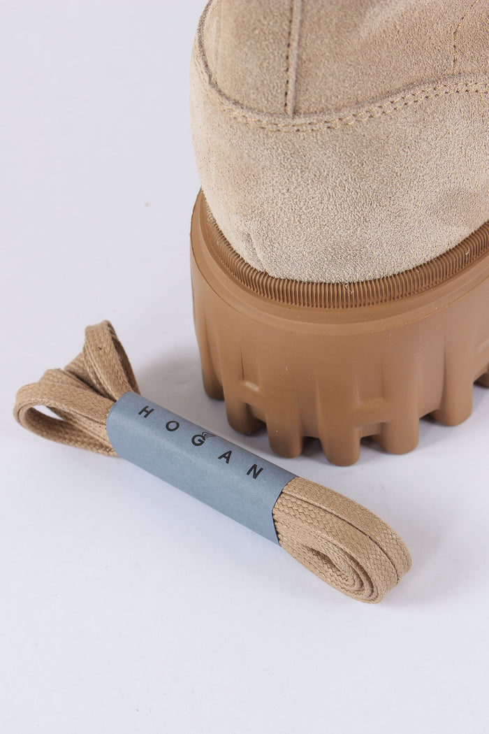 Tronchetto H700 Suede Cammello-5