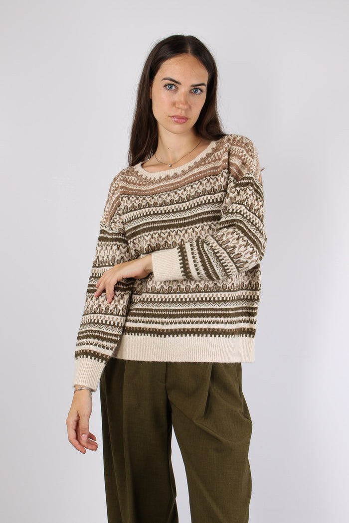 Maglia Jacquard Lurex Fantasia-4