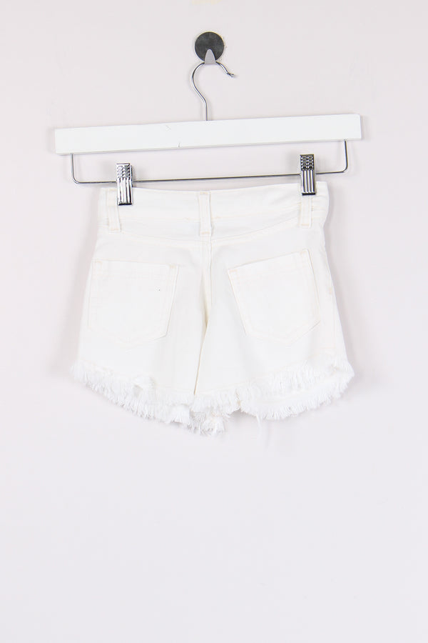 Short Denim Sfrangiato Unica-2
