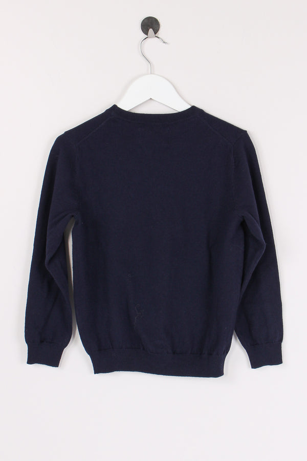 Pullover Leggero Cotone Lana Navy Blue-2