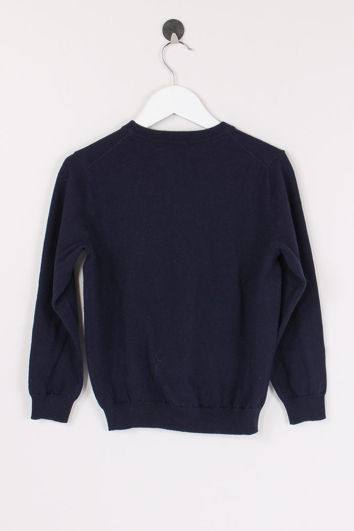 Pullover Leggero Cotone Lana Navy Blue-2