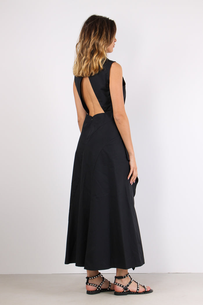 Abito Rouges Cotone Nero-5