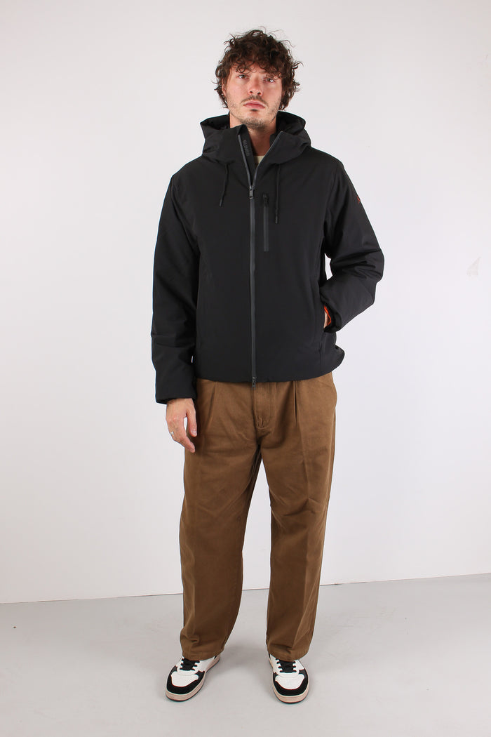 Giubbotto Tecnico Nylon Nero