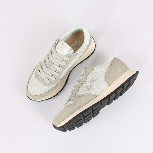 Sneakers Ally Glitter Textile Argento-2