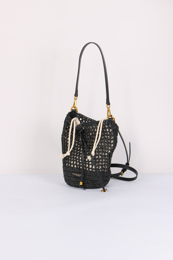 Nefeli Secchiello Paglia Nero-2