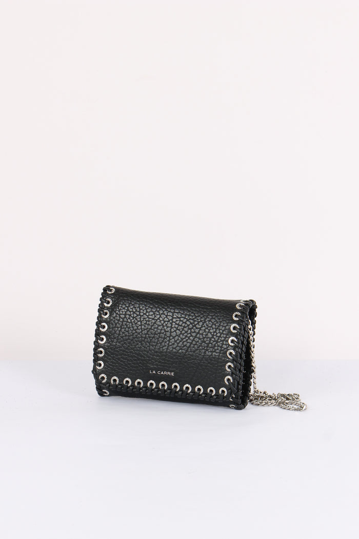 Tracollina Occhielli Strass Black-2