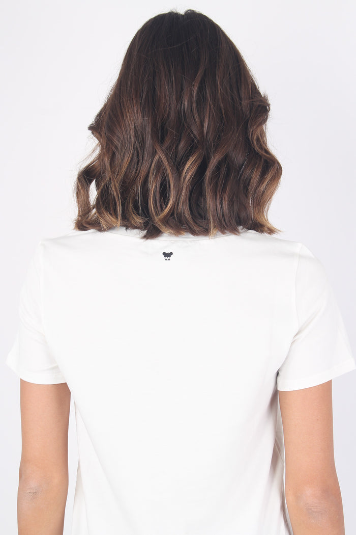 Multif T-shirt Basica Bianco-7