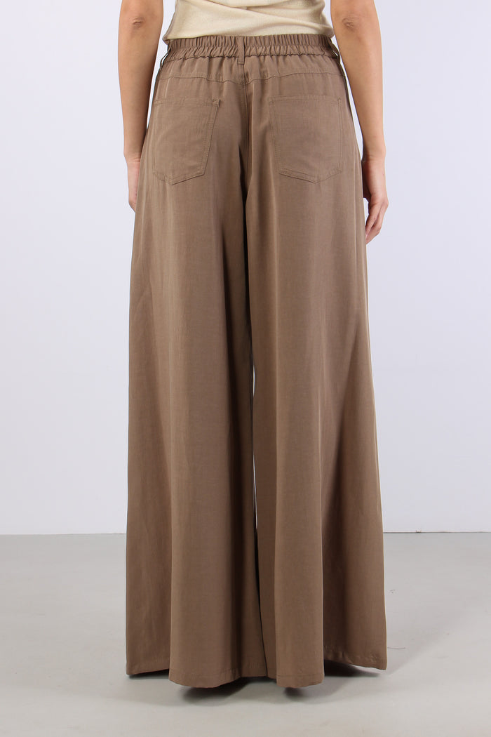 Pantalone 5 Tasche Tencell Biscotto-4
