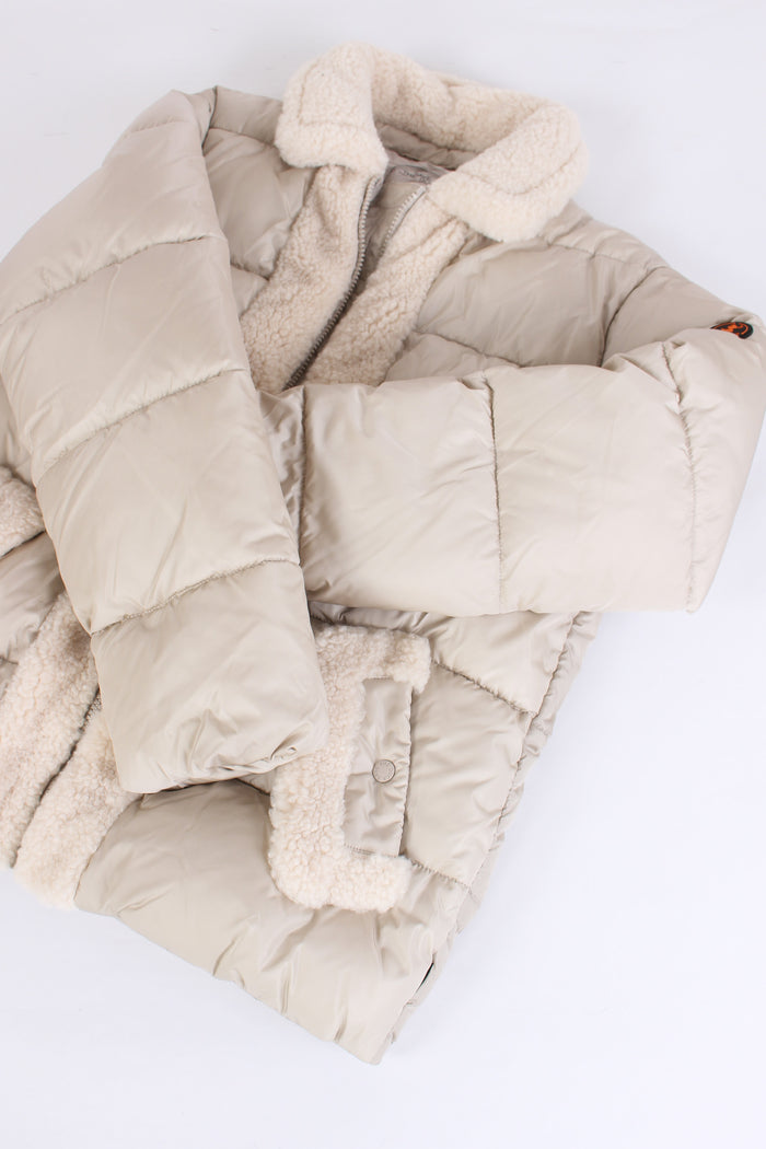 Molly Giubbotto Profili Monton Rainy Beige-4