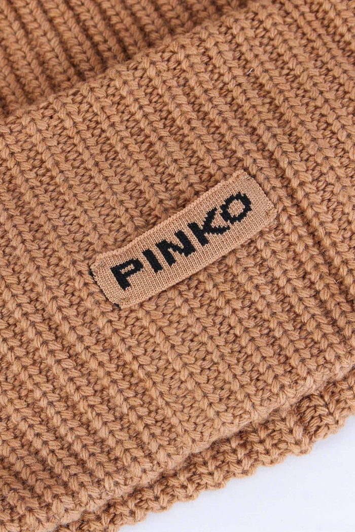 Bosnia Cuffia Half English Beige/pelle-5