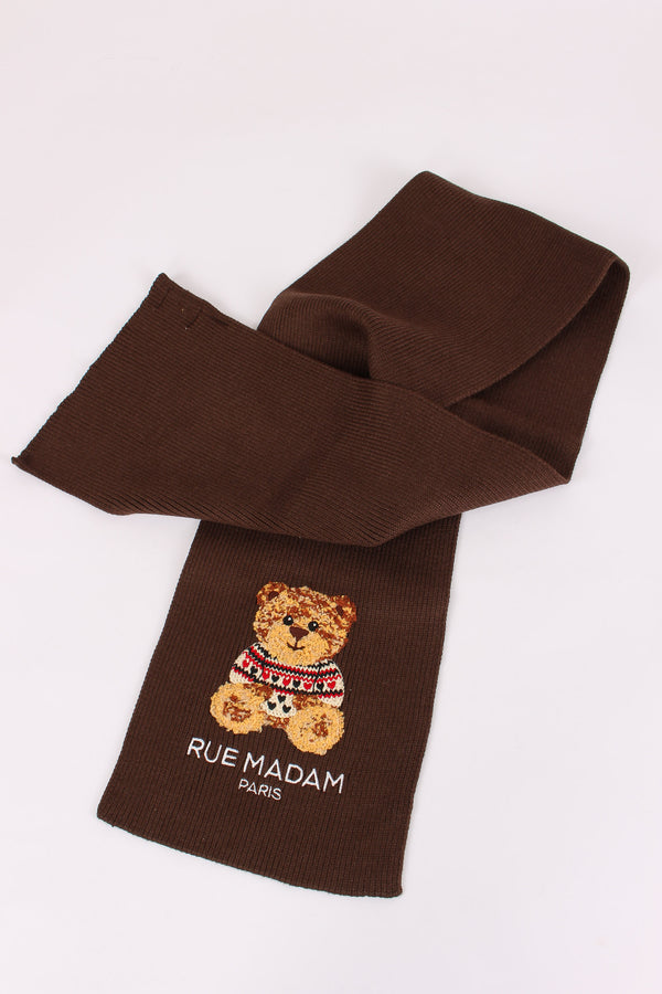 Sciarpa Orsetto Brown-2