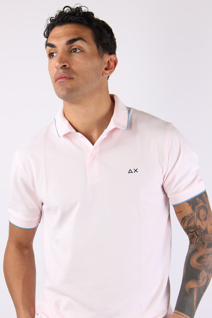 Polo Profilo Sottile Rosa-7
