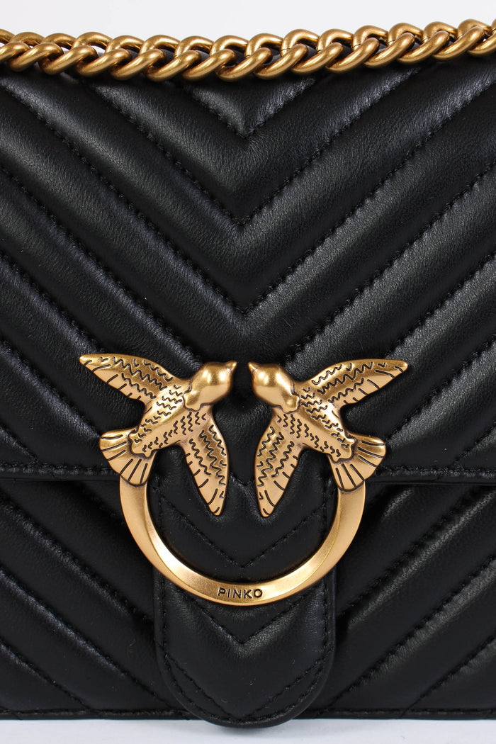 Tracolla Love One Classic Nero/gold-5