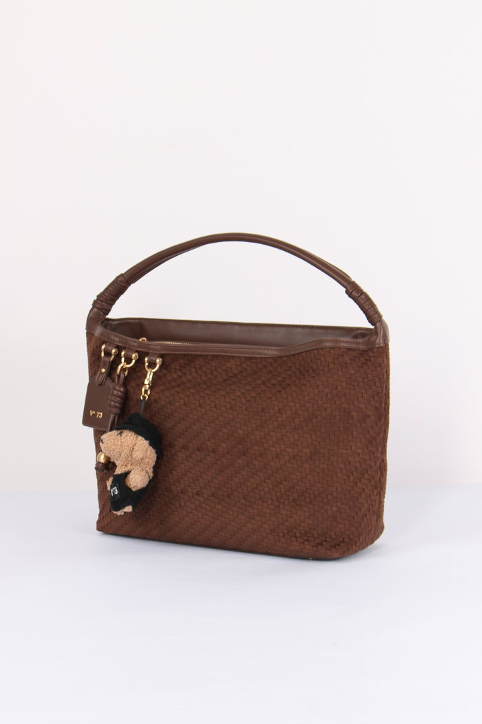 Zelda Pochette Intreccio Moro-2