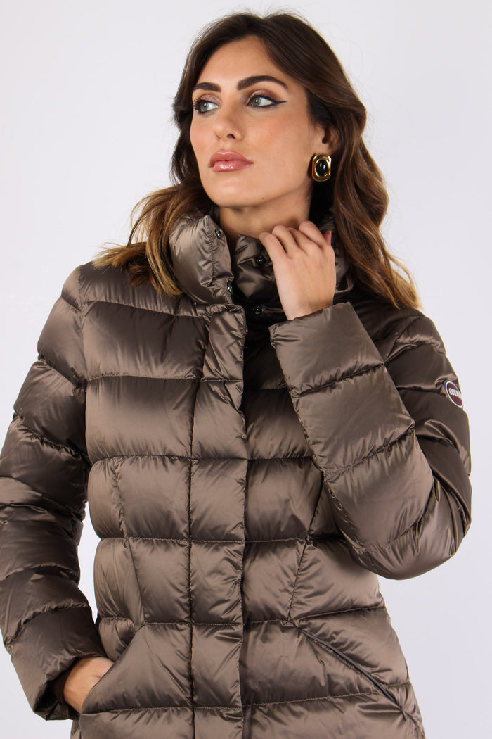 Piumino Cappotto Nylon Dark Yam-4