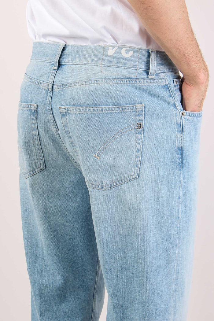 Ervin Denim Gamba Morbida Denim Chiaro-8