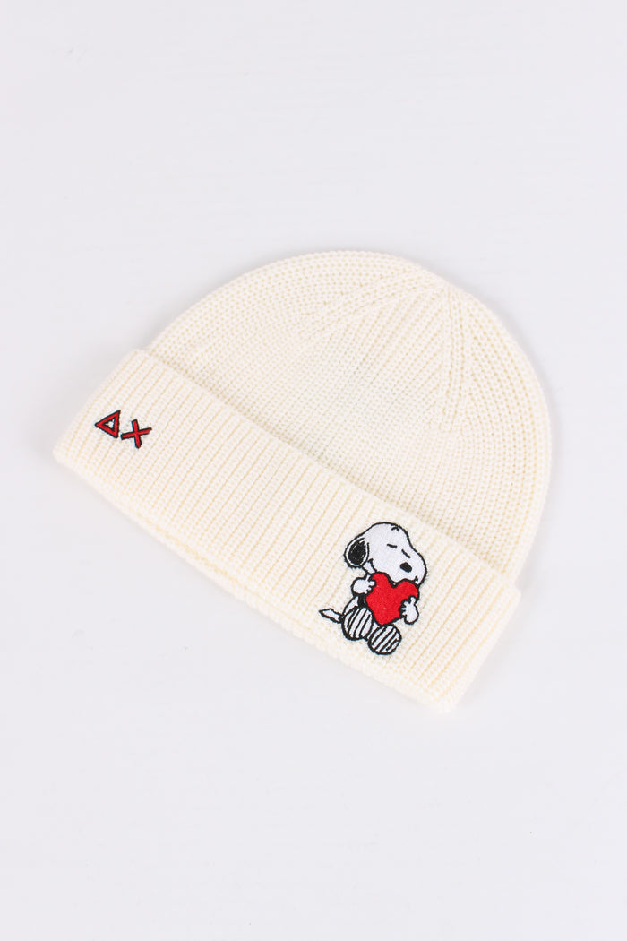 Cuffia Snoopy Bianco-4