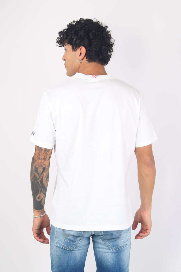 T-shirt Bere Mare Bianco-4