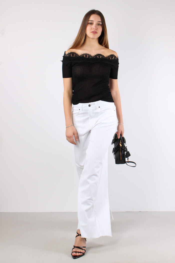 Haifi Top Inserto Pizzo Black-3