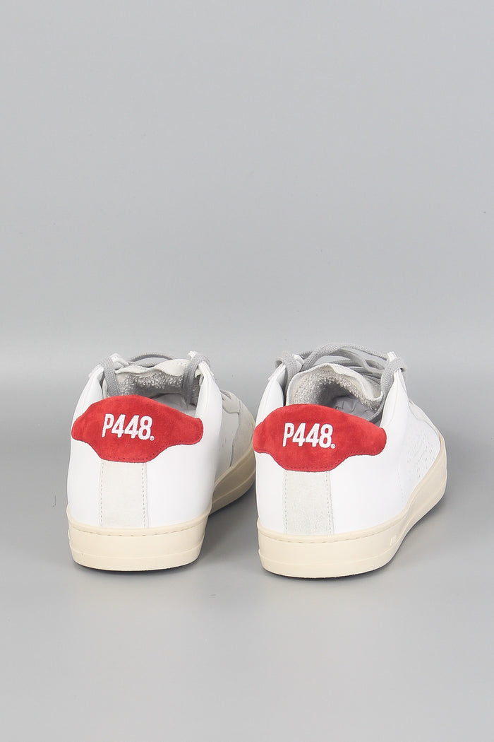 Cor John Sneaker Basica White/red-3