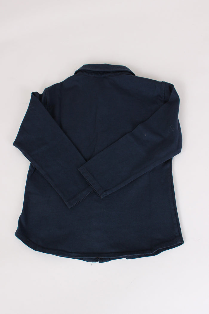 Camicia Stretch Caldo Cotone Blue-4