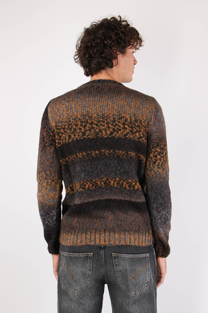 Maglia Misto Lana Alpaca Camel-5