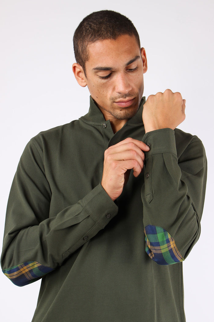 Polo Ml Toppa Contrasto Militare-3