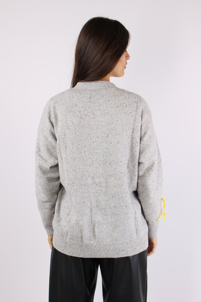 Cardigan Titti Silvestro Grigio-6