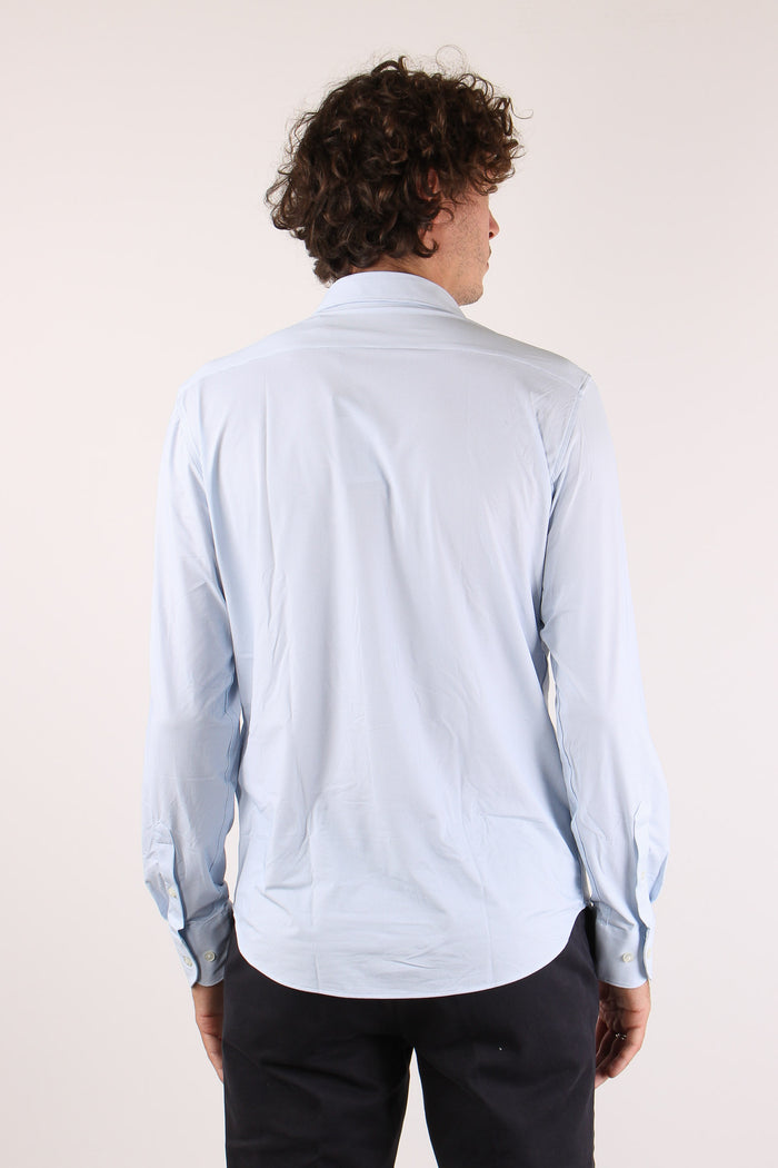 Camicia Oxford Jacquard White Az-5