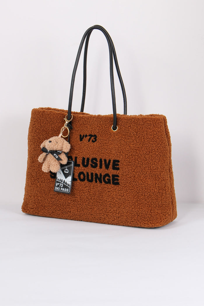 Ski Lounge Shopping Teddy Cuoio/nero-3