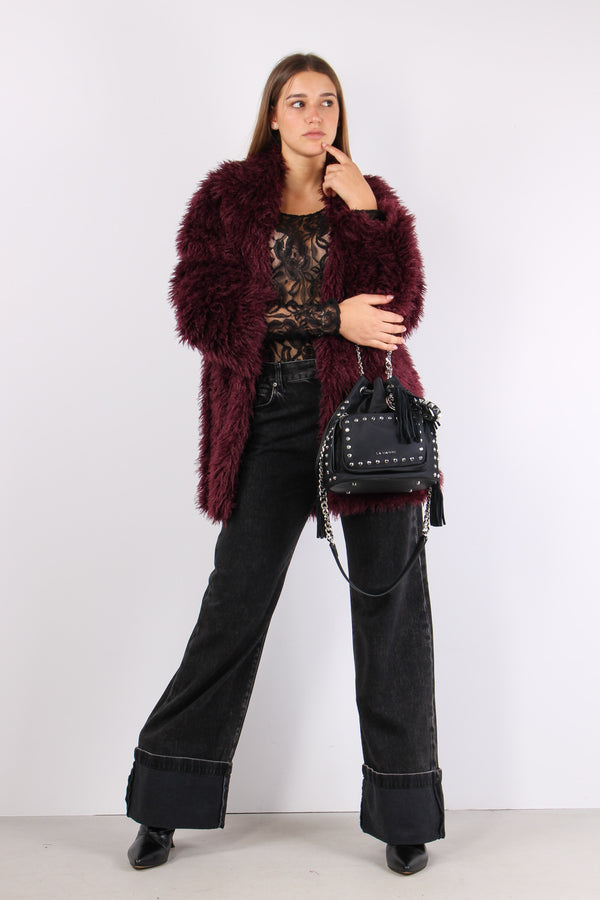 Ecoeplliccia Mongolia Lunga Burgundy